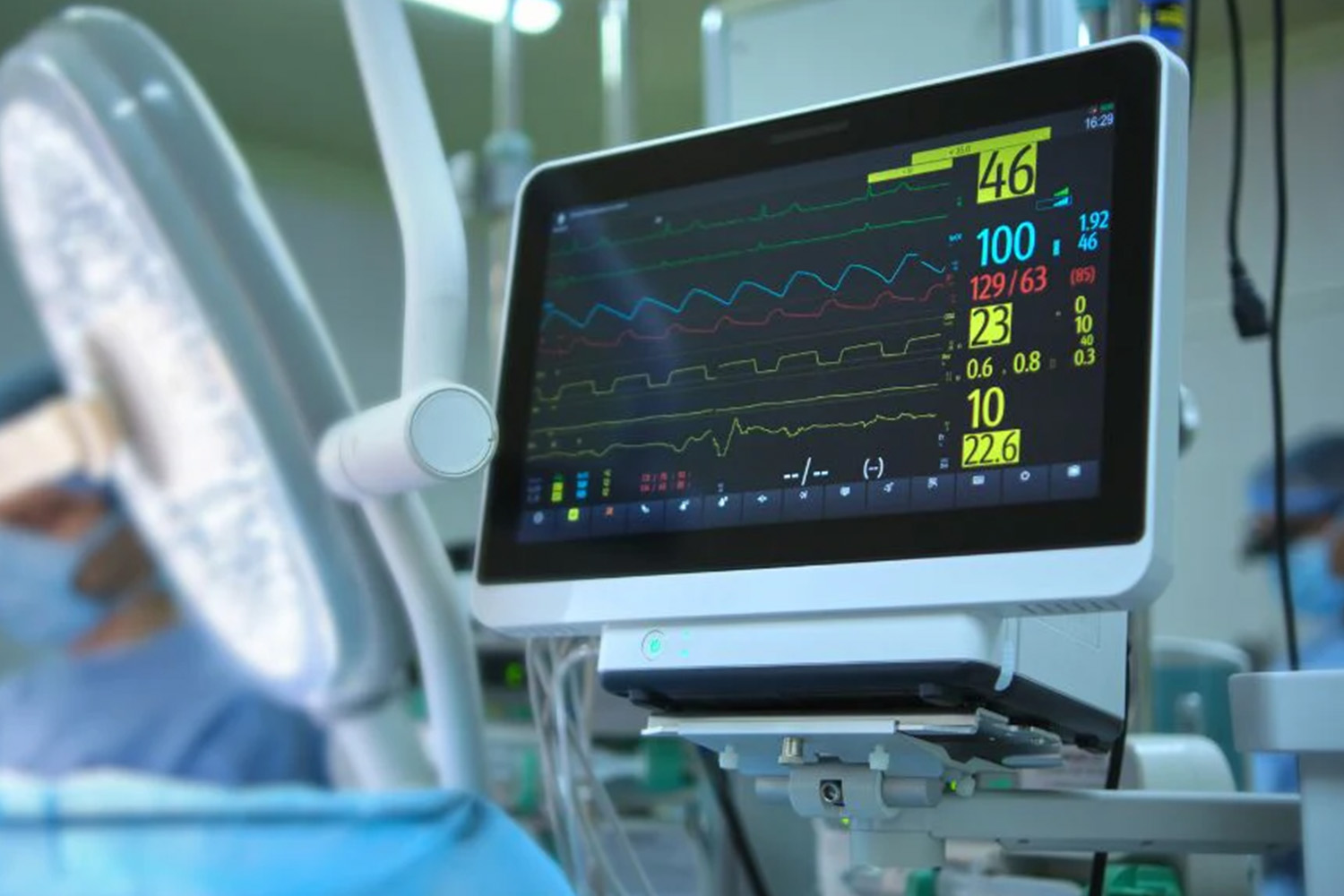 ECG (electrocardiogram) to monitor cardiac health