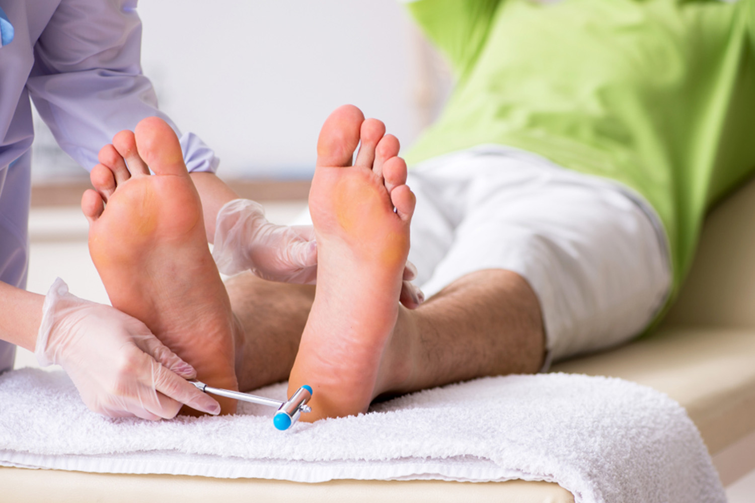 Foot Test to monitor nerve health